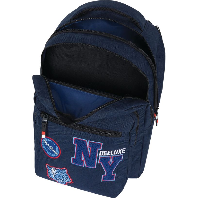 3664447147420-Sac à dos Deeluxe Primaire - 2 compartiments - marine chine - Oberthur-P_405132415_7-6