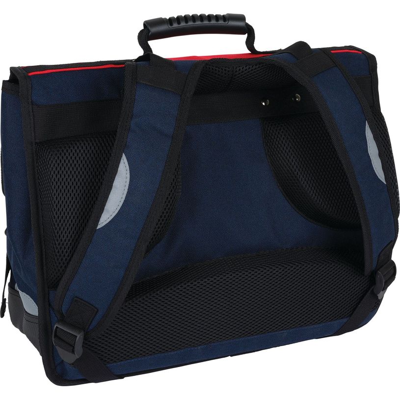 3664447147437-Cartable Deeluxe Primaire - 41 cm - 2 compartiments - marine chine - Oberthur-P_405132416_2-1