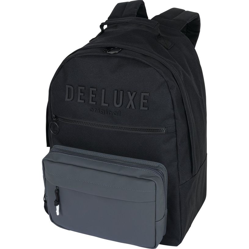 3664447149196-Sac à dos Deeluxe College - 1 compartiment multipoche ordinateur - noir - Oberthur-P_405132419_1-0