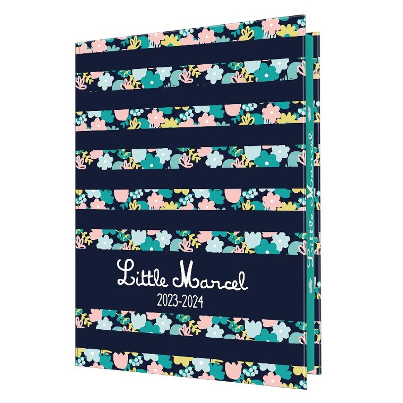 3664447150628-Agenda Little Marcel - 1 jour par page - 12,5 x 17,5 cm - marine - tranche imprimée - Obe-P_405132431_1-0