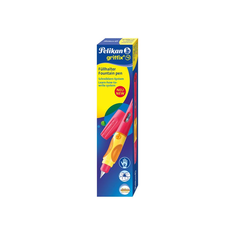 4012700805638-Pelikan Griffix - Stylo plume rouge/jaune-P_405132433_1-0