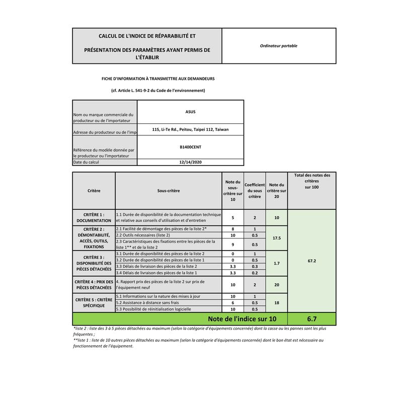 4711081378426-ASUS ExpertBook B1 B1400CENT-EB2645R - PC portable 14" - Core i3 1115G4 - 8 Go RAM - 256 -P_405132448_10-7