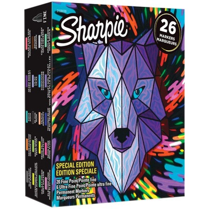 3026981580307-Coffret Sharpie loup - 26 marqueurs-P_405132505_3-2