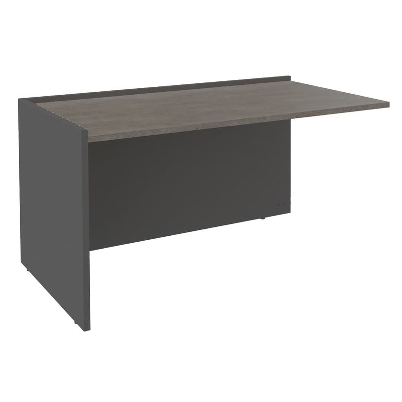 3253310268296-Banque d'accueil Module de départ bas OLA - L122,5 x H75,5 x P82,5 cm - structure carbone-P_405132551_1-0