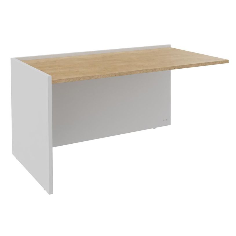 3253310270183-Banque d'accueil Module de départ bas OLA - L162,5 x H75,5 x P82,5 cm - structure blanc p-P_405132564_1-0