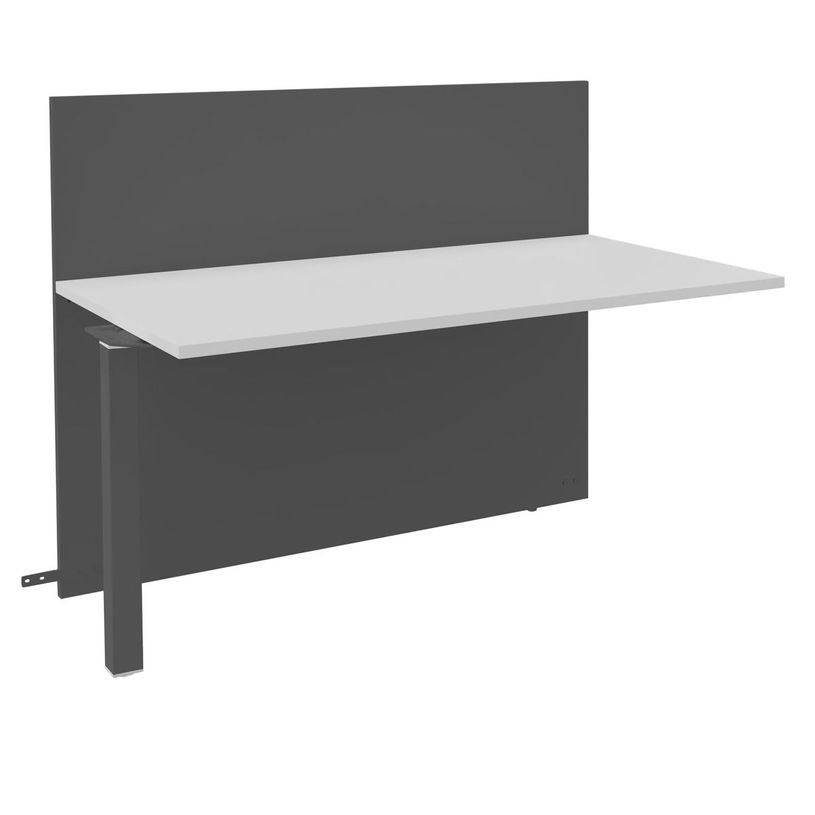 3253310245150-Banque d'accueil Module suivant haut OLA - L80 x H112 x P82,5 cm - structure carbone, plat-P_405132573_1-0