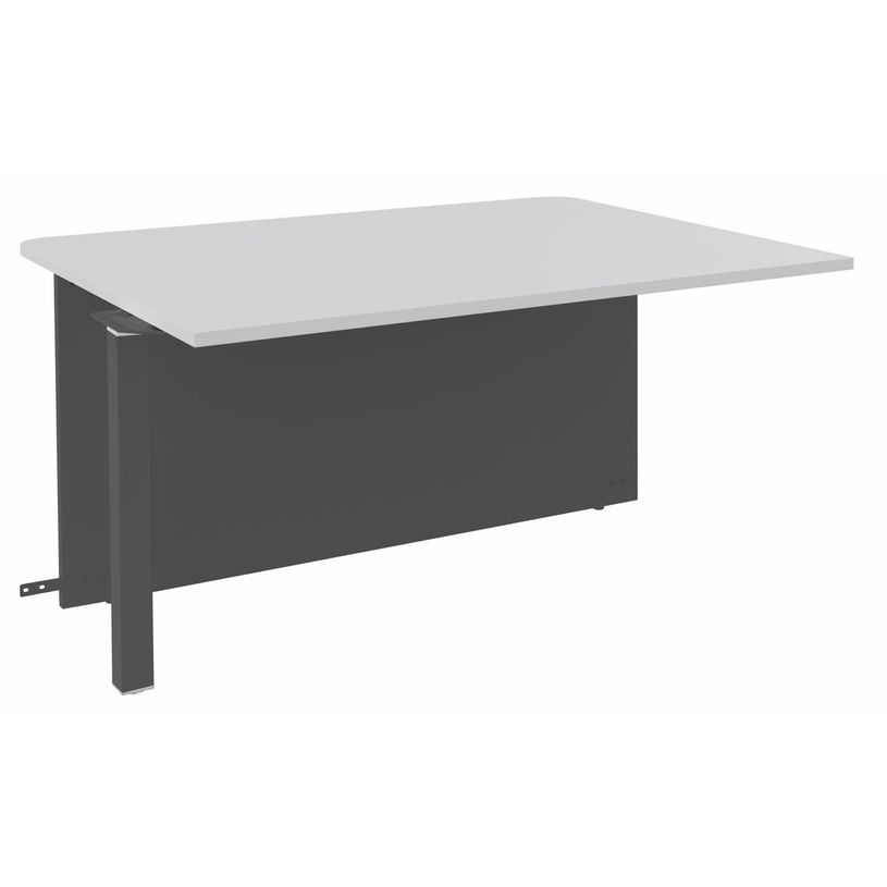 3253310202764-Banque d'accueil Module intermédiaire PMR OLA - L100 x H72,5 x P115 cm - structure carbon-P_405132637_1-0