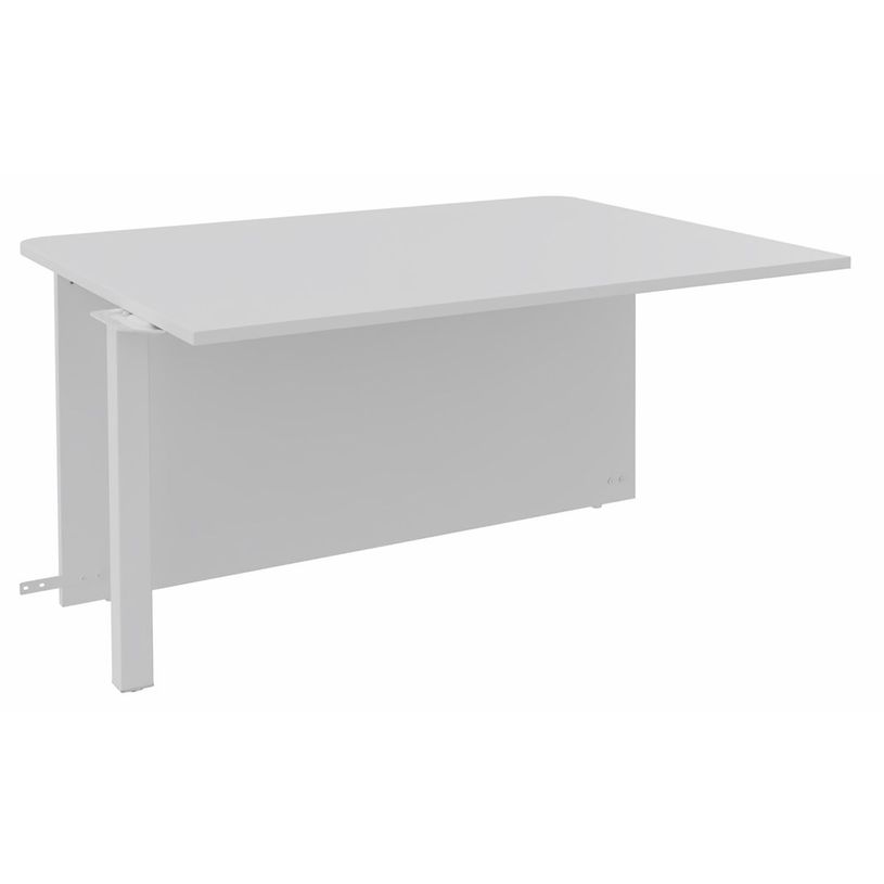 3253310202887-Banque d'accueil Module intermédiaire PMR OLA - L100 x H72,5 x P115 cm - structure blanc -P_405132638_1-0