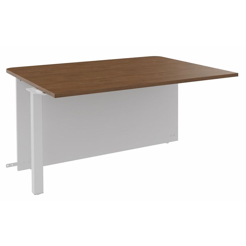 3253310368262-Banque d'accueil Module intermédiaire PMR OLA - L140 x H72,5 x P115 cm - structure blanc -P_405132650_1-0