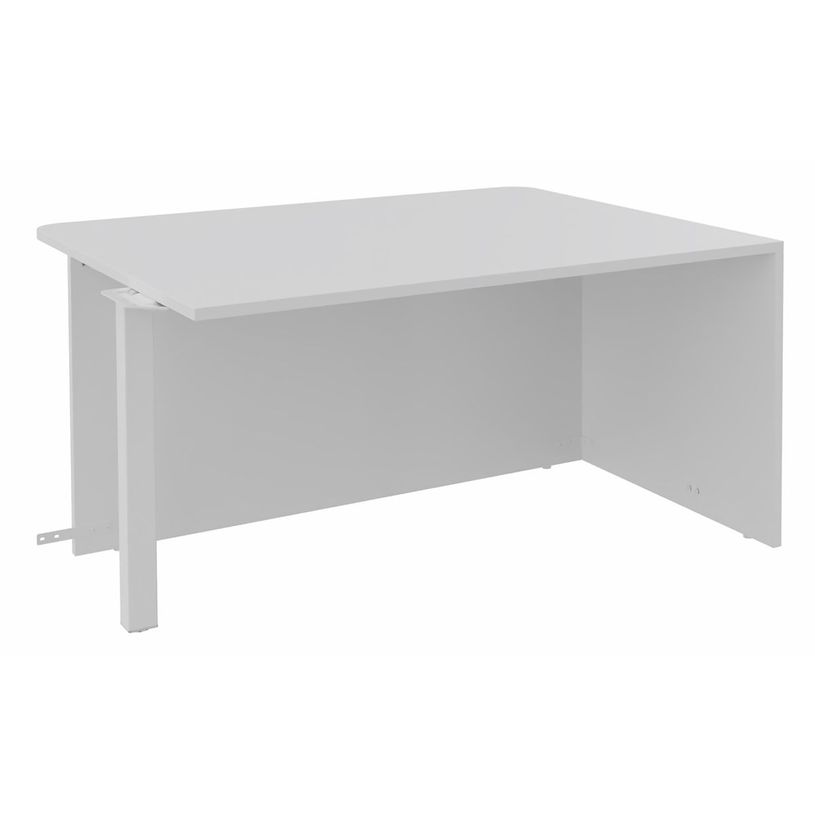 3253310460799-Banque d'accueil Module d'extrémité PMR OLA - L100 x H72,5 x P115 cm - structure blanc p-P_405132654_1-0