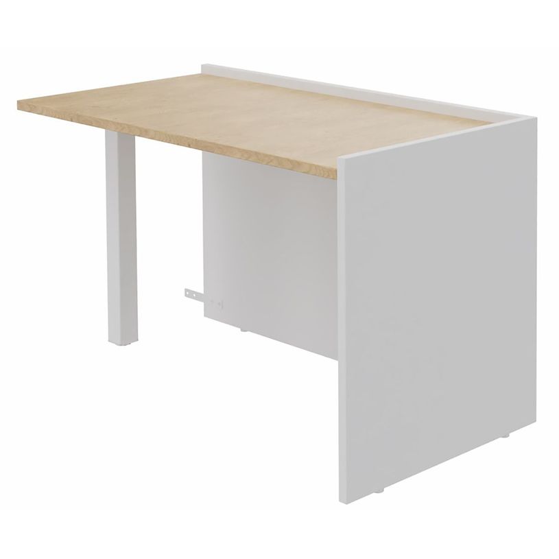 3253310372702-Banque d'accueil Retour direct bas OLA - L82,5 x H75,5 x P62,5 cm - structure blanc perle,-P_405132688_1-0