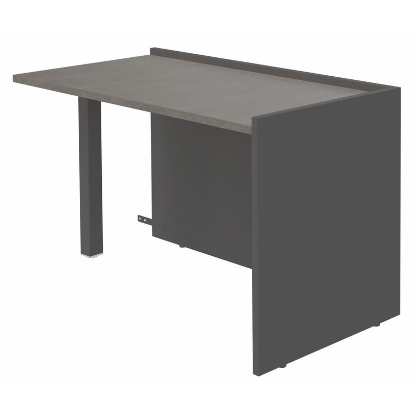 3253310517233-Banque d'accueil Retour direct bas OLA - L122,5 x H75,5 x P62,5 cm - structure carbone, pl-P_405132699_1-0