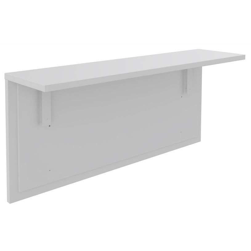 3253310221628-Tablette pour banque d'accueil OLA - réglable en hauteur - L100 x P30 cm - equerre blanche (A positionner sur module haut ou ret-P_405132718_1-0