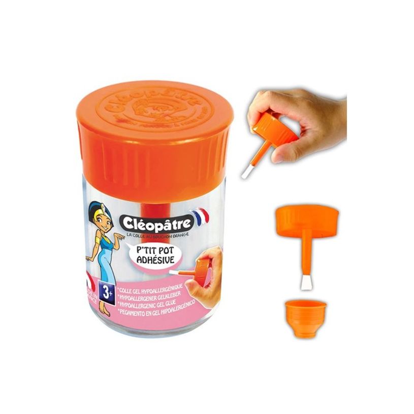 3134725013285-Cléopâtre P'tit Pot de colle - 50 g - transparent-P_405132757_1-1