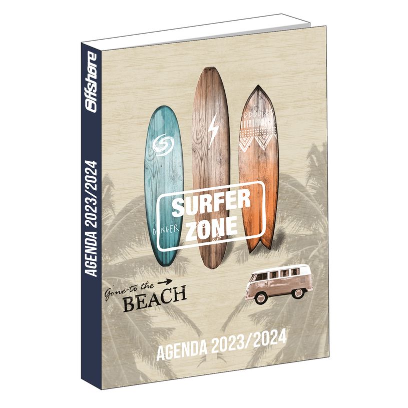 3666311016634-Agenda Offshore 1 jour par page - 12 x 17 cm - beige - Bagtrotter-P_405132982_1-0