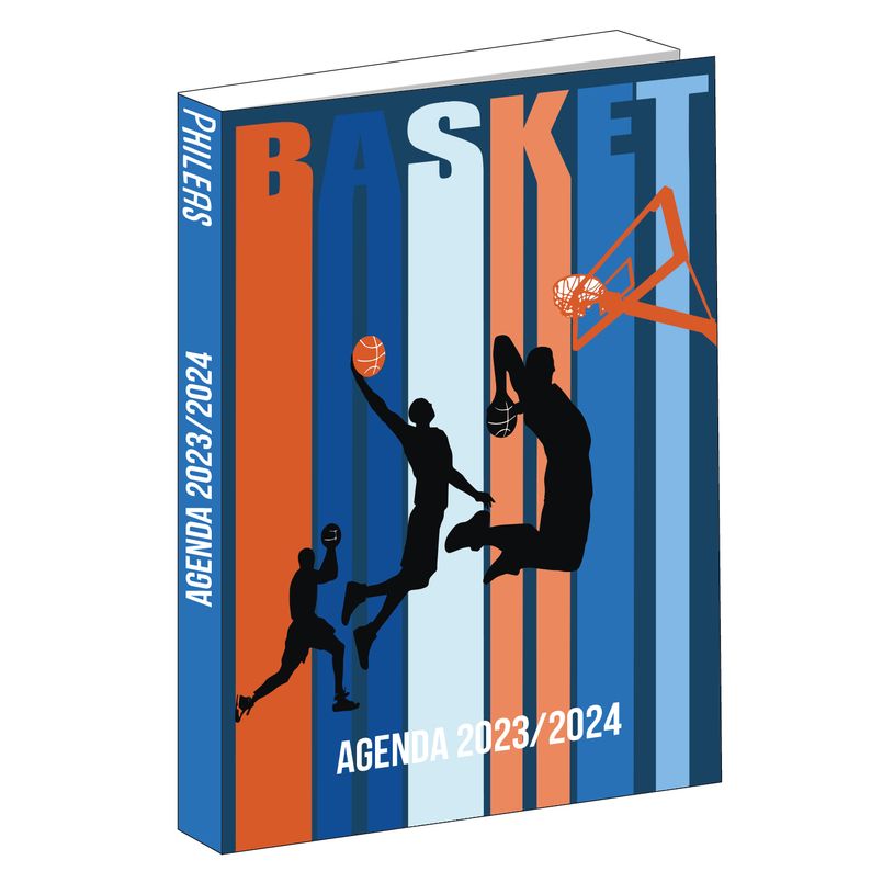 3666311016603-Agenda Phileas - 1 jour par page - 12 x 17 cm - basket - Bagtrotter-P_405132985_1-0