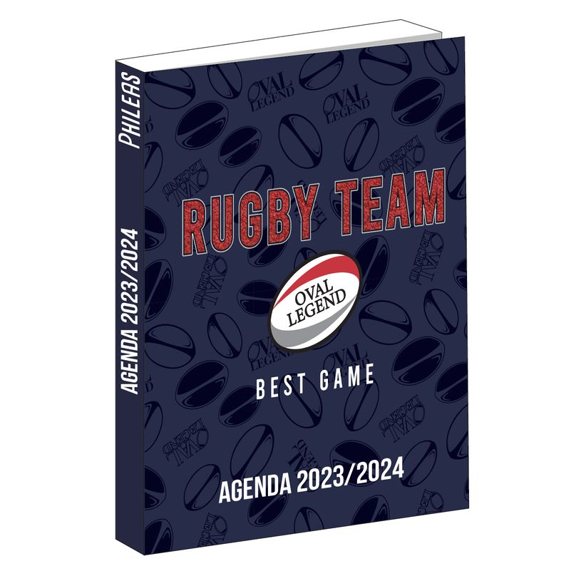 3666311016566-Agenda Phileas - 1 jour par page - 12 x 17 cm - rugby - Bagtrotter-P_405132989_1-0