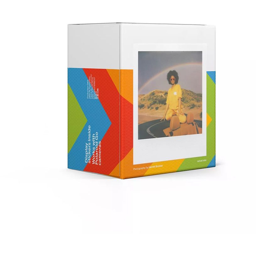 9120096770807-POLAROID Go - 16 feuilles de Papier photo instantané - cadre blanc--1