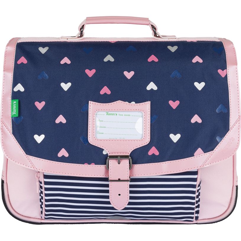 3662498002484-Cartable Tann's Suzie 38 cm - 1 compartiment - bleu / rose-P_405133019_1-0