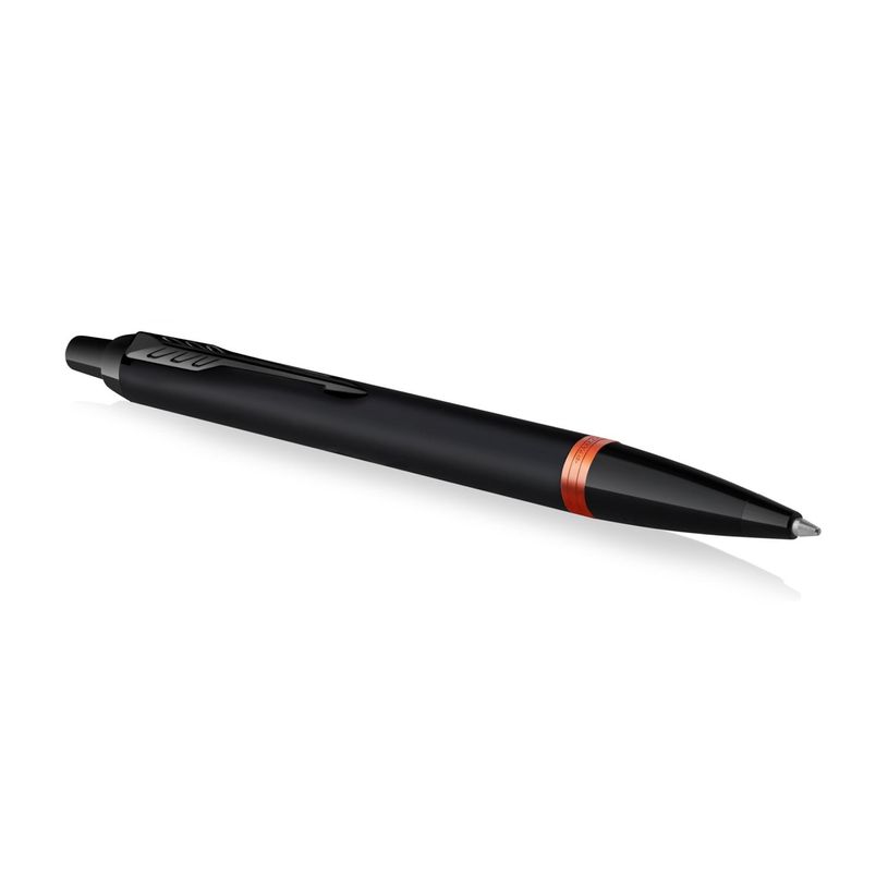 3026981729461-Parker IM Professionals Vibrant Rings - Stylo à bille bleu - noir laqué avec détails or-P_405133096_1-0
