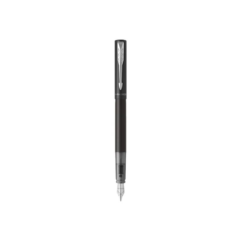 0404051331005-Parker Vector XL - Stylo plume noir - pointe moyenne - bleu-P_405133100_3-2