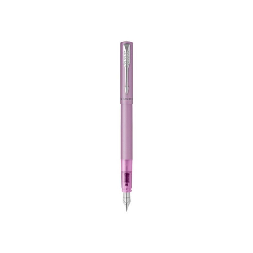 0404051331029-Parker Vector XL - Stylo plume lilas - pointe moyenne - bleu-P_405133102_1-0
