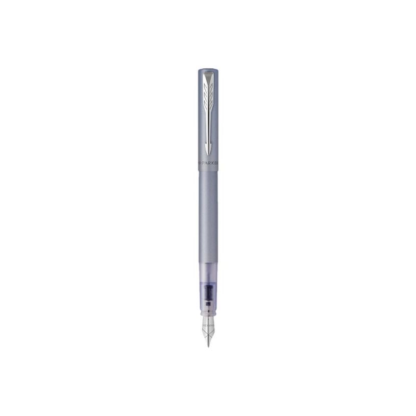 0404051331036-Parker Vector XL - Stylo plume bleu gris - pointe moyenne - bleu-P_405133103_1-0