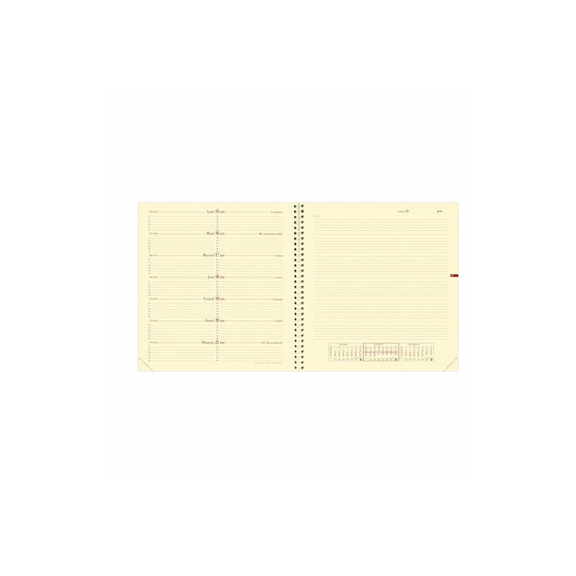 3371010481460-Quo Vadis - Agenda spiralé Impala Note 16 avec répertoire - 1 semaine sur 2 pages - 16 x-P_405133144_2-3