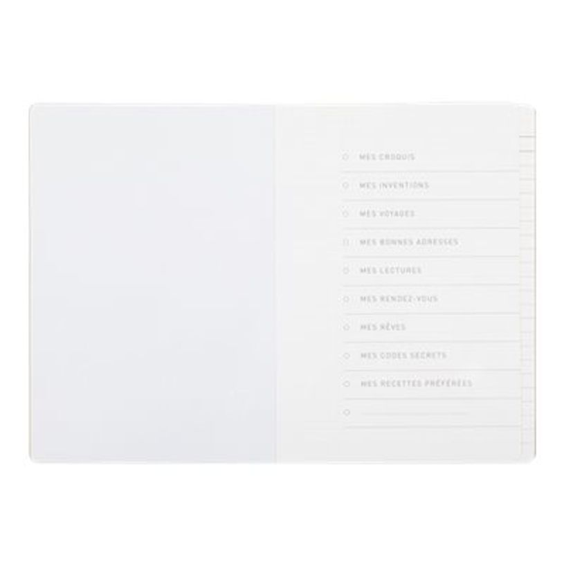 3664447142456-Oberthur Leopard - Carnet de notes - A5 - 200 pages - beige-P_405133276_2-2
