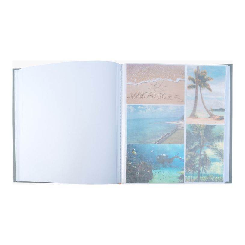 3130630162650-Exacompta Ellipse - Album photos 29 x 32 cm - 60 pages - gris-P_405133362_4-1