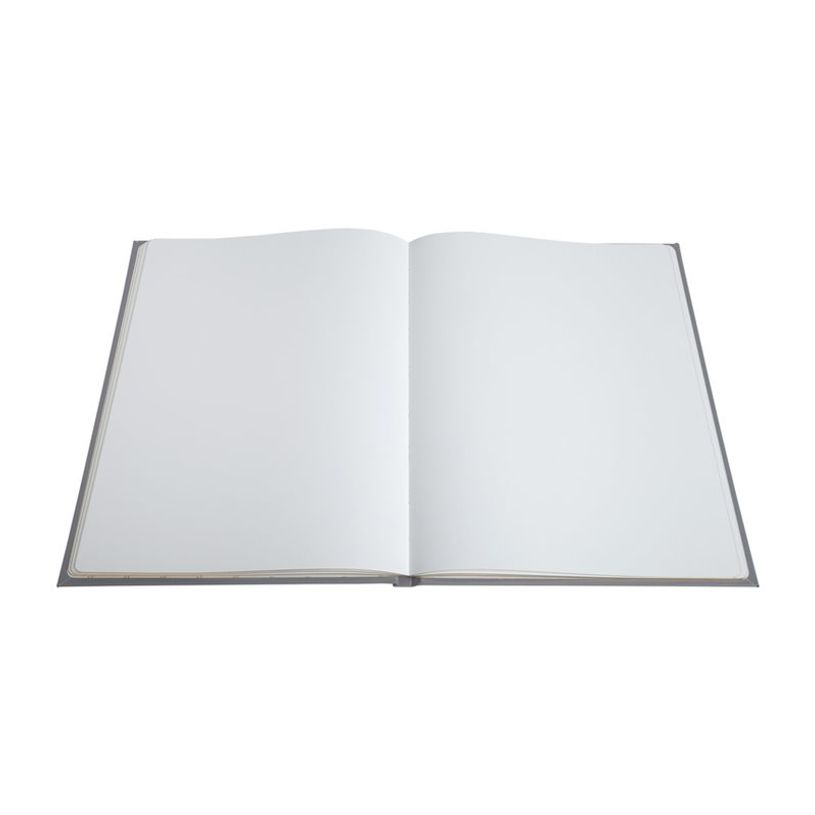 3130630479840-Exacompta Ellipse - Livre d'or - 22 x 27 cm - 100 pages - gris-P_405133387_1-1