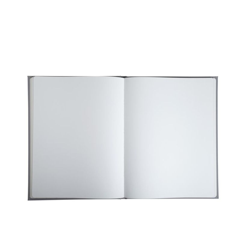 3130630479840-Exacompta Ellipse - Livre d'or - 22 x 27 cm - 100 pages - gris-P_405133387_2-2