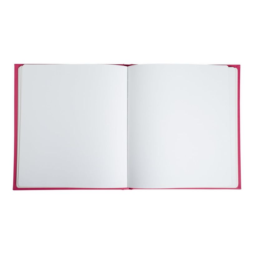 3130630003861-Exacompta Plum' - Livre d'or - 21 x 19 cm - 140 pages - framboise-P_405133389_1-2