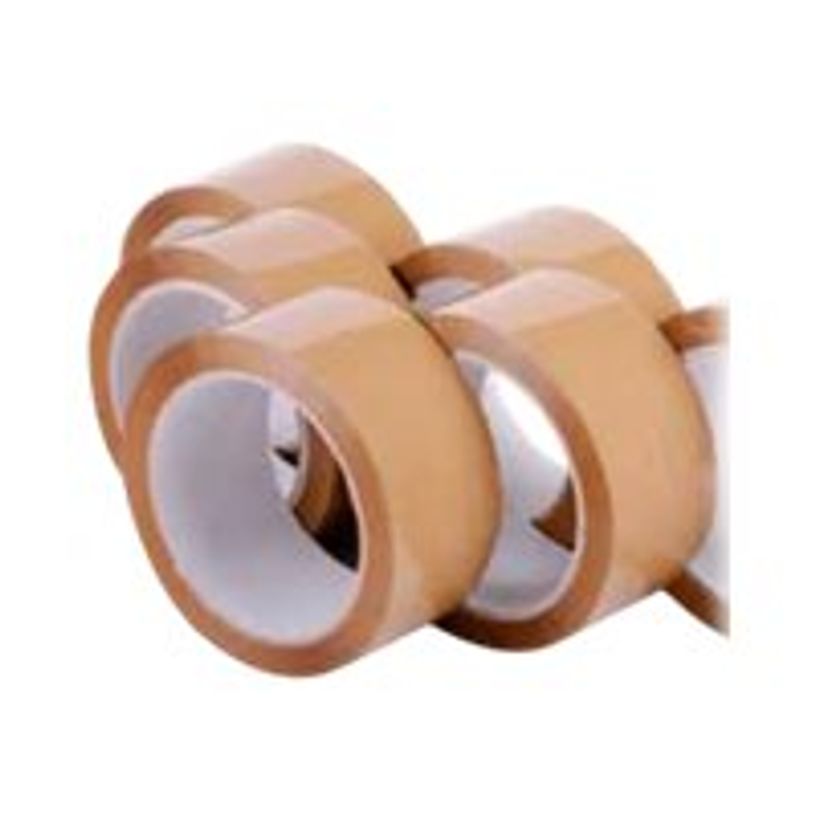 0404051334211-Torraspapel - Ruban adhésif d'emballage PVC - 48 mm x 100 m - havane-P_405133421_1-0