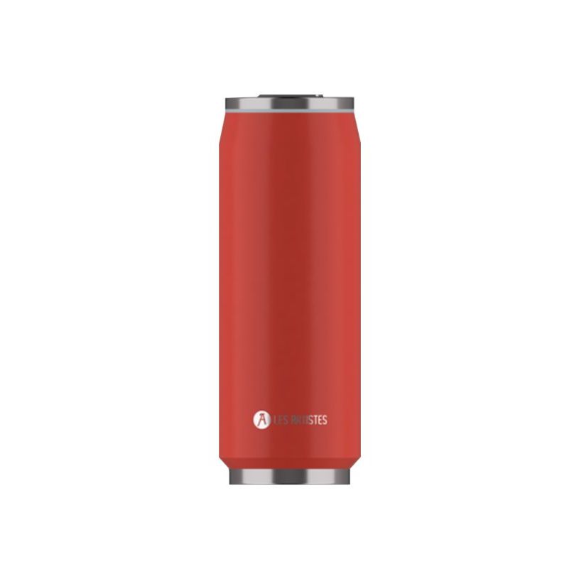 3614300018633-Les Artistes Paris - Canette isotherme - rouge - 500 ml - acier inoxydable-P_405133510_1-0