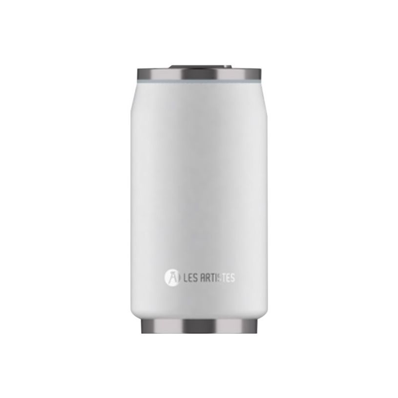 3614300018572-Les Artistes Paris - Canette isotherme - blanc - 280 ml - acier inoxydable-P_405133516_2-1