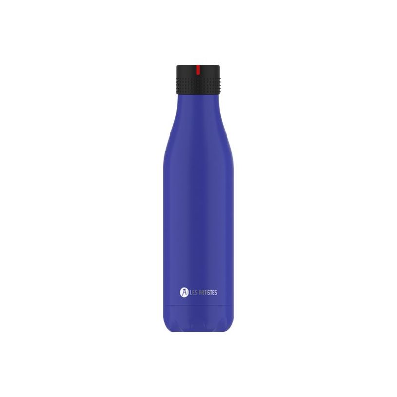 3614300042300-Les Artistes Paris - Gourde Bouteille isotherme 750 ml - indigo - acier inoxydable-P_405133521_1-0