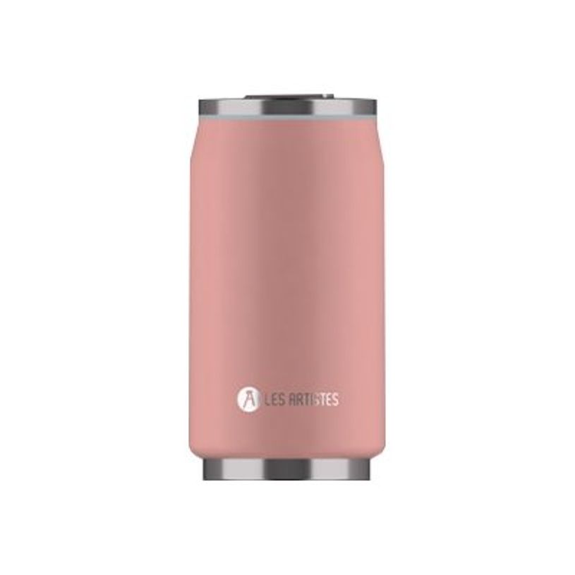 3614300043253-Les Artistes Paris - Canette isotherme - rose - 280 ml - acier inoxydable-P_405133532_1-0