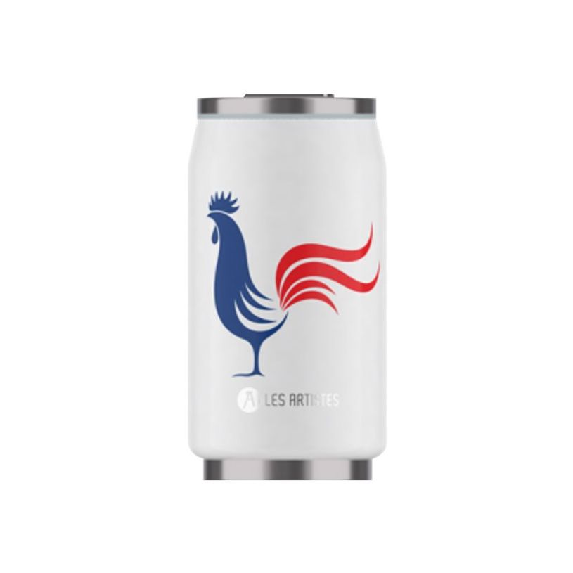 3614300042690-Les Artistes Paris - Canette isotherme - Le coq - 280 ml - acier inoxydable-P_405133556_1-0