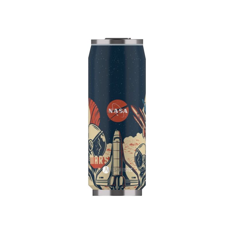 3614300042959-Les Artistes Paris - Canette isotherme - NASA - 500 ml - acier inoxydable-P_405133574_1-0