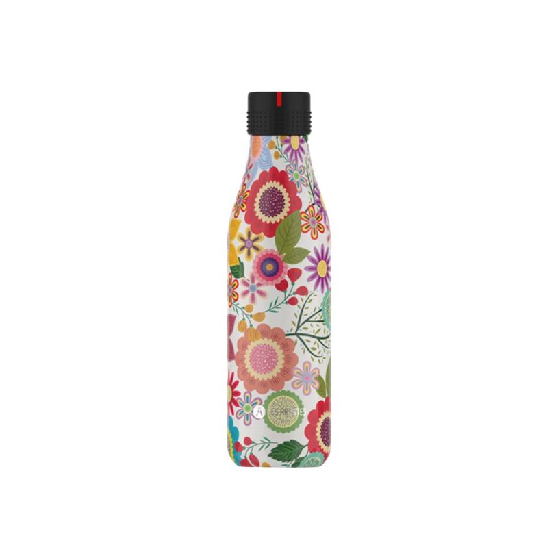 3614300065286-Les Artistes Paris - Gourde Bouteille isotherme 500 ml - Eden - acier inoxydable-P_405133589_2-1