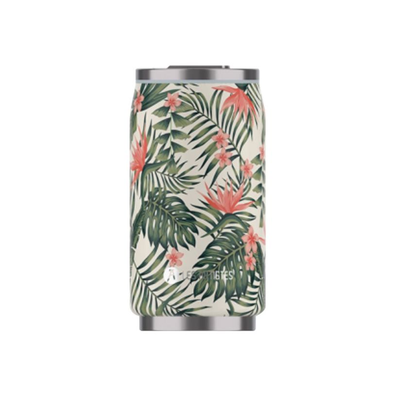 3614300085253-Les Artistes Paris - Canette isotherme - Palmiers - 280 ml - acier inoxydable-P_405133632_1-0
