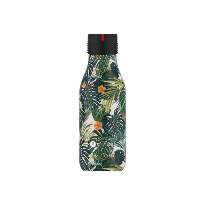 3614300040108-Les Artistes Paris - Gourde Bouteille isotherme 280 ml - Hawaii - acier inoxydable-P_405133636_1-0