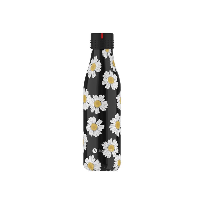 3614300081644-Les Artistes Paris - Gourde Bouteille isotherme 500 ml - Daisy - acier inoxydable-P_405133645_1-0