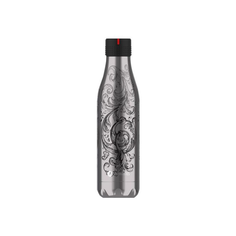 3614300089435-Les Artistes Paris - Gourde Bouteille isotherme 750 ml - Tattoo - acier inoxydable-P_405133647_1-0