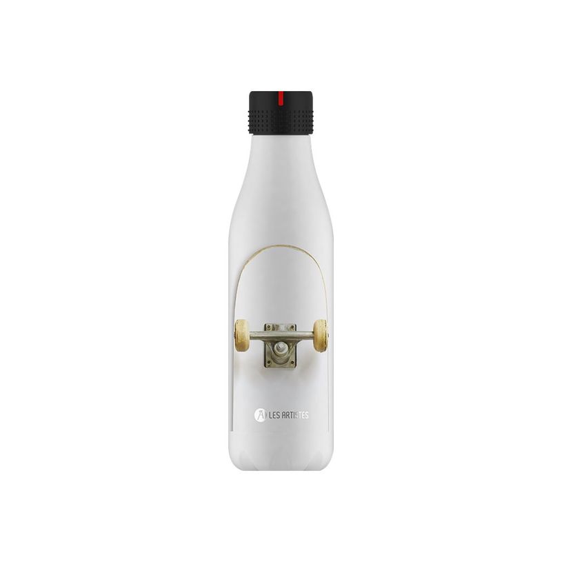 3614300043161-Les Artistes Paris - Gourde Bouteille isotherme 500 ml - Skater - acier inoxydable-P_405133665_1-0
