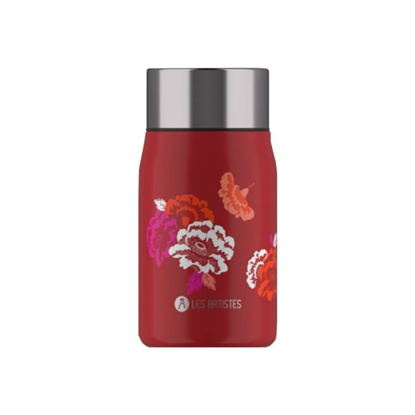 3614300023125-Les Artistes Paris - Boîte à déjeuner isotherme - rouge - 700 ml - acier inoxydable-P_405133673_1-0