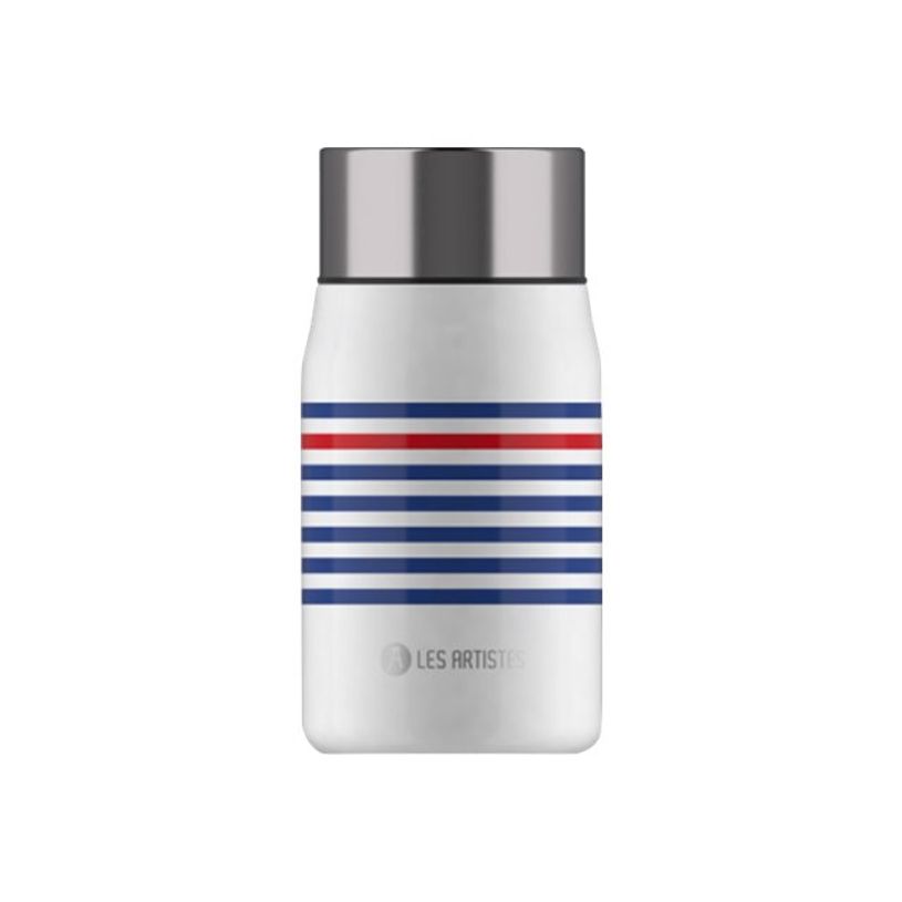 3614300023149-Les Artistes Paris - Boîte à déjeuner isotherme - bleu/blanc/rouge - 700 ml - acier ino-P_405133675_1-0