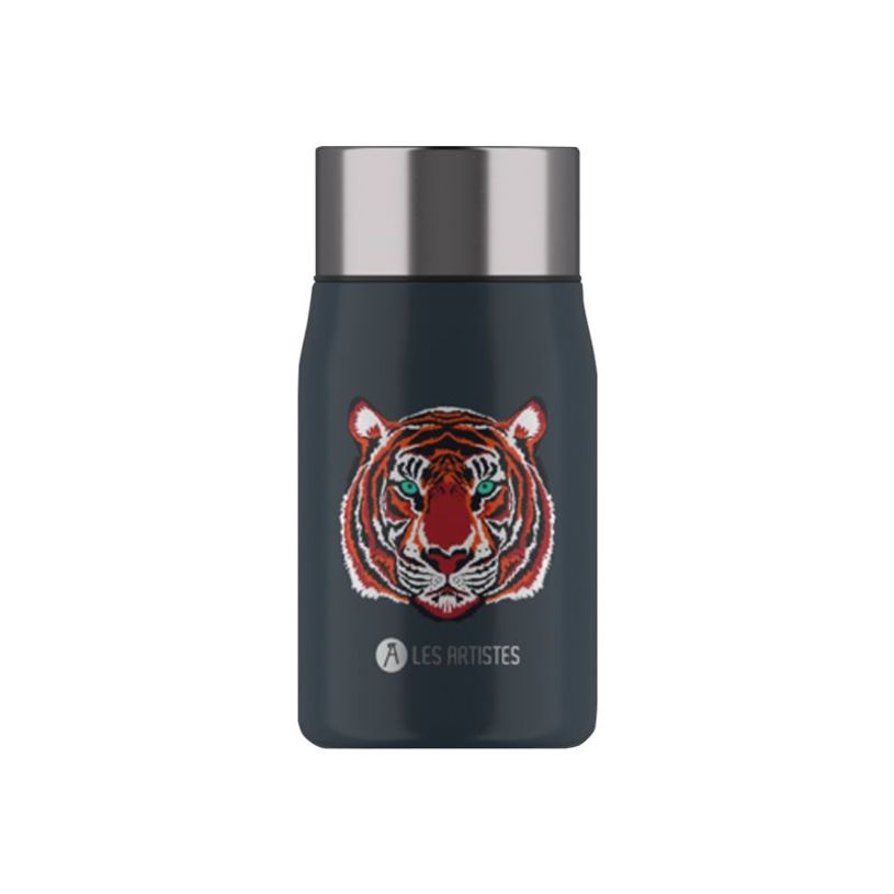 3614300023163-Les Artistes Paris - Boîte à déjeuner isotherme - tigre - 700 ml - acier inoxydable-P_405133677_1-0