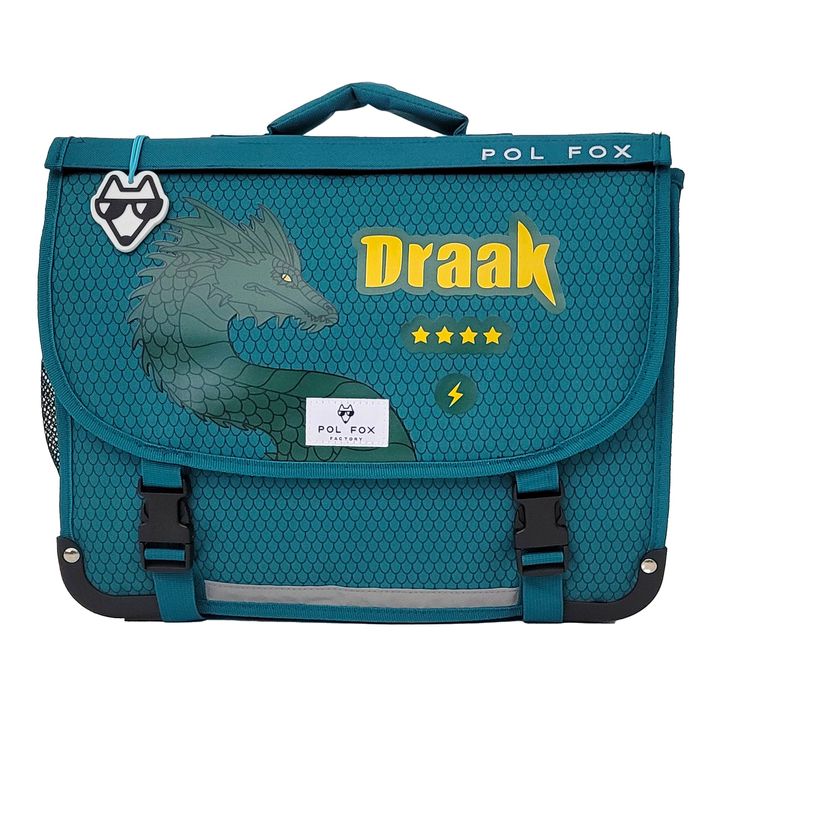 3663842008008-Cartable réversible Dragon 38 cm - 2 compartiments - Pol Fox-P_405133781_1-0